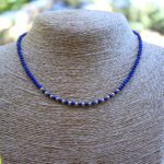 Faites-vous plaisir en vous offrant cet élégant collier lapis lazuli !