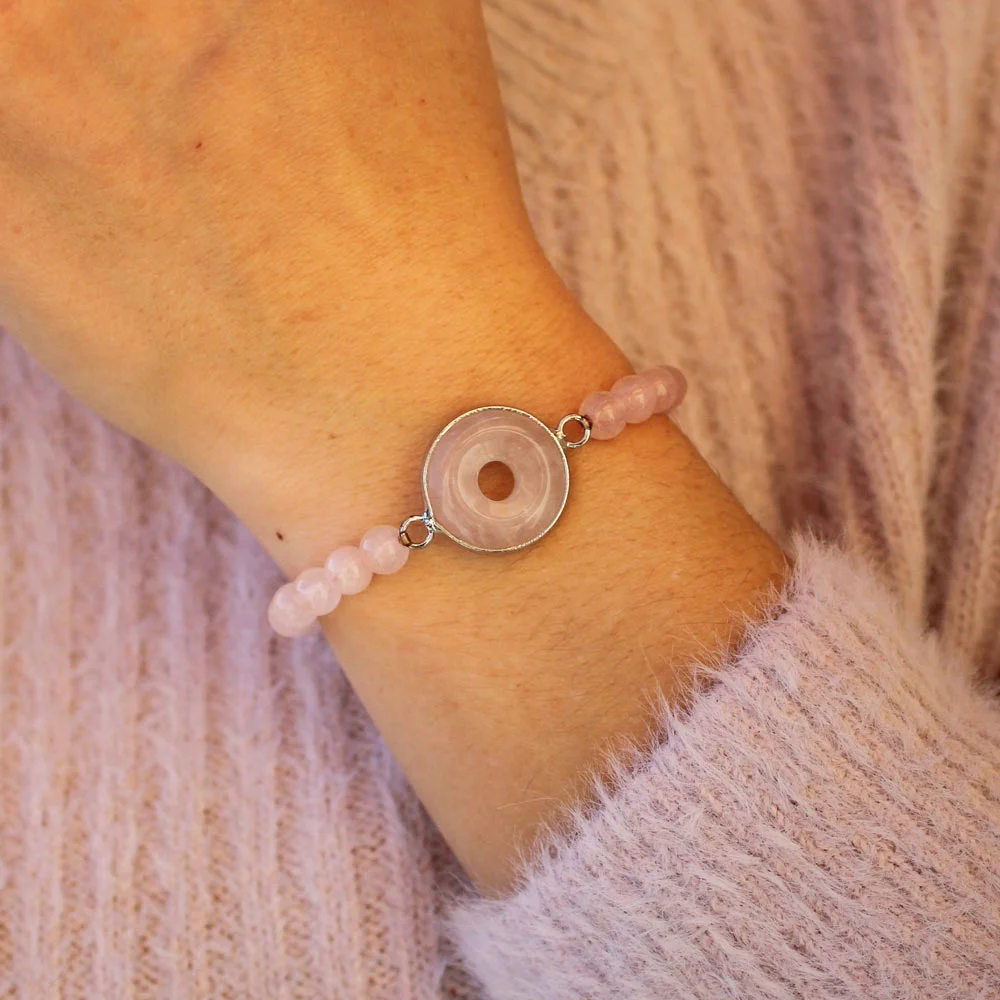 Découvrez notre collection donut : bracelet quartz rose