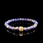 bracelet-lapis-lazuli-acier-doré