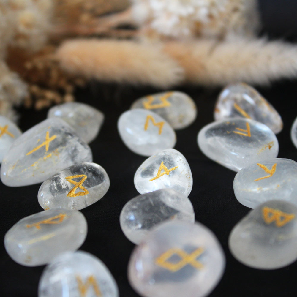 runes cristal de roche