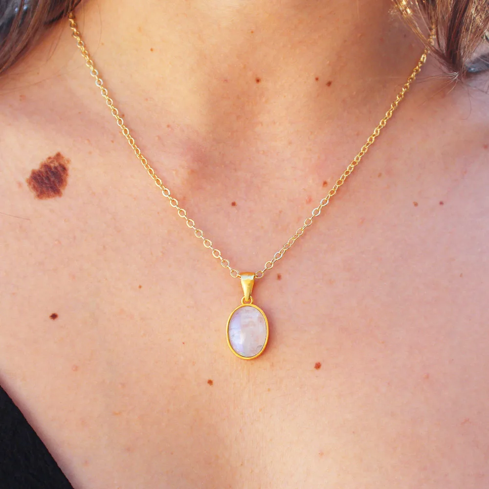 Pendentif Soledad - Pierre de lune